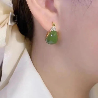 Retro Green Earrings VIP