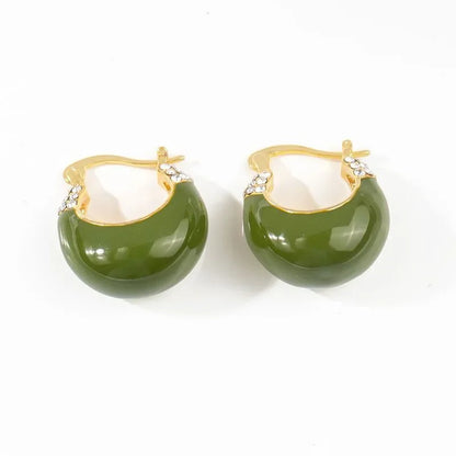 Retro Green Earrings VIP